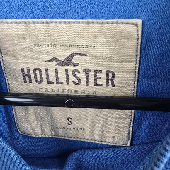 Hollister Blue Del Mar Championships T-Shirt S 100% Cotton - Picture 4 of 7